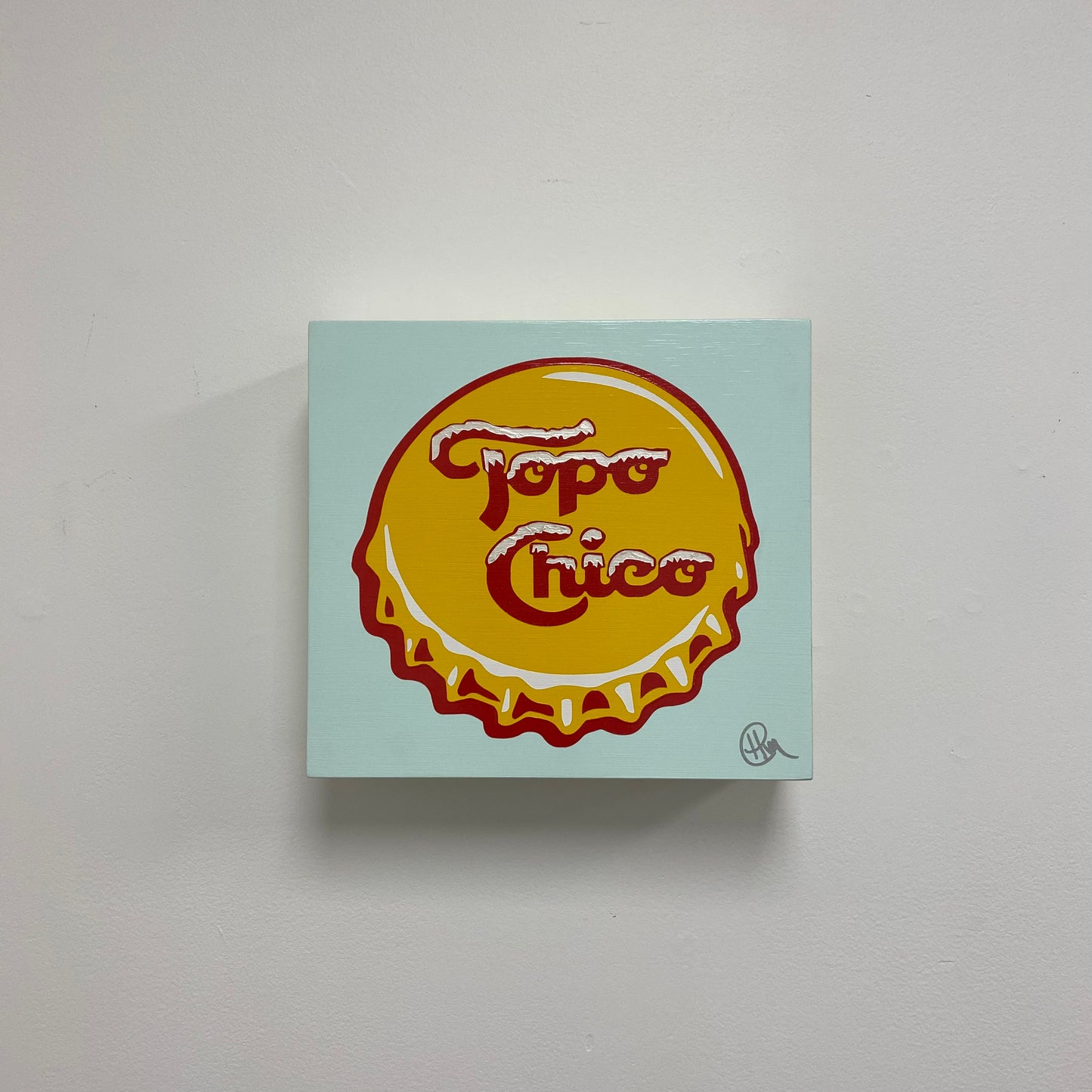 Topo Chico "Pop Style" Bottle Cap