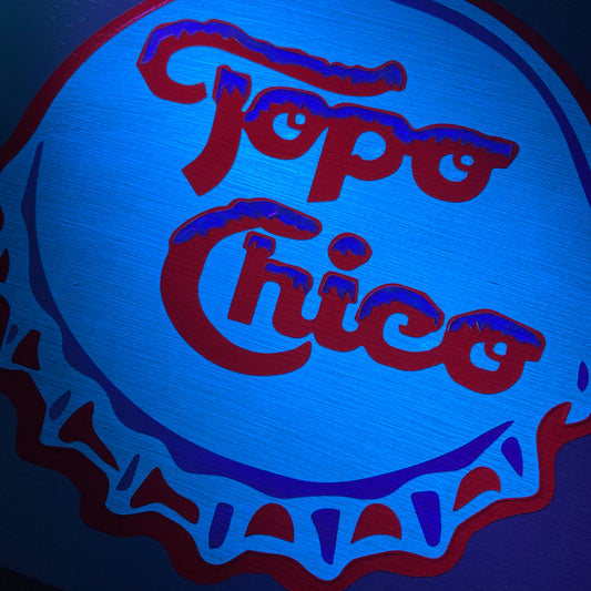 Topo Chico "Pop Style" Bottle Cap